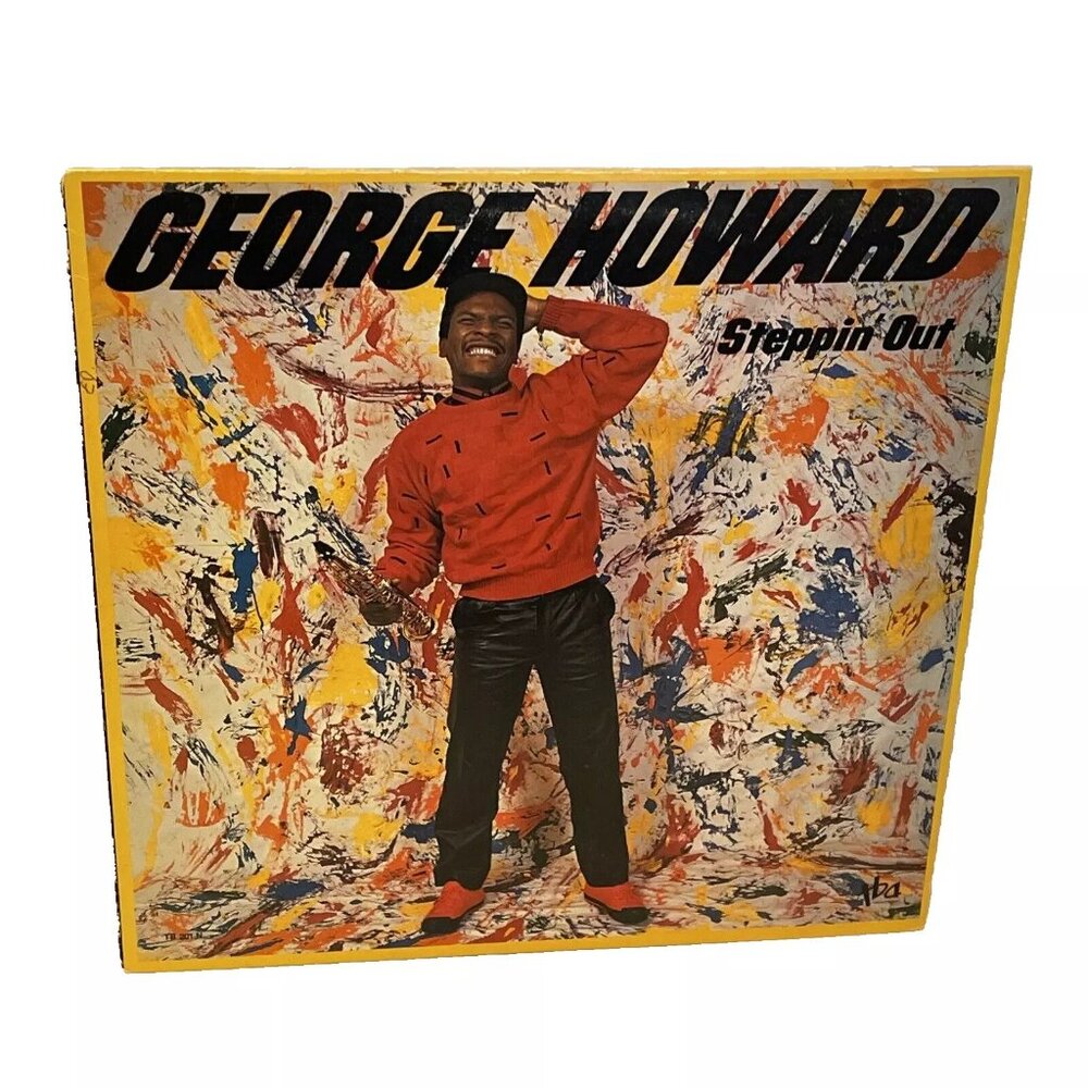 George Howard Steppin' Out (Vinyl, 1984) TBA TB 201-N VG+ LP Record Album